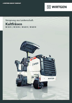 Frese stradali gommate/cingolate Wirtgen W 50 Ri