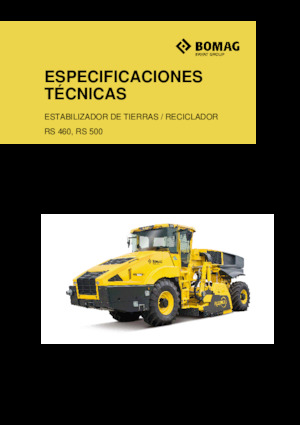 Riciclatrici stradali a freddo Bomag RS 460