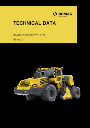 Riciclatrici stradali a freddo Bomag RS 600-2