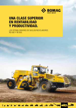 Riciclatrici stradali a freddo Bomag RS 600