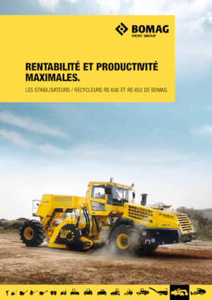 Riciclatrici stradali a freddo Bomag RS 600
