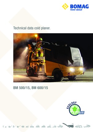 Frese stradali gommate/cingolate Bomag BM 600/15