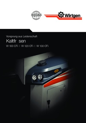 Frese stradali gommate/cingolate Wirtgen W 130 CFi