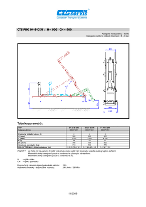 Autocarri con cassone ribaltabile roll off CTS CTS Pro 04-37 S