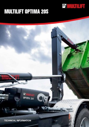 Autocarri con cassone ribaltabile roll off Multilift Optima 20 S 59