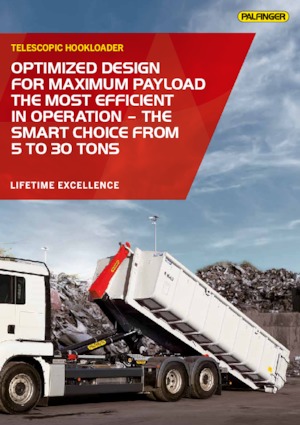 Autocarri con cassone ribaltabile roll off Palfinger PH T20 SLD 5 