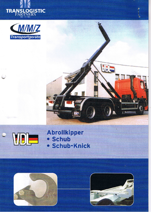 Autocarri con cassone ribaltabile roll off VDL VDL-S 14-520