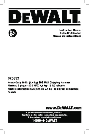 Tassellatori DEWALT D25832K