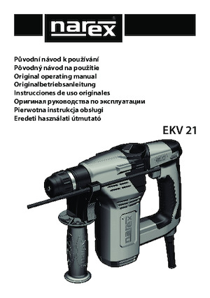 Tassellatori Narex EKV 21