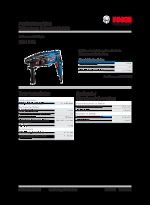 Tassellatori Bosch GBH 2-21