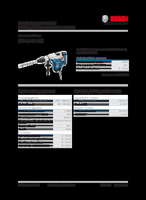 Tassellatori Bosch GBH 5-40 DCE