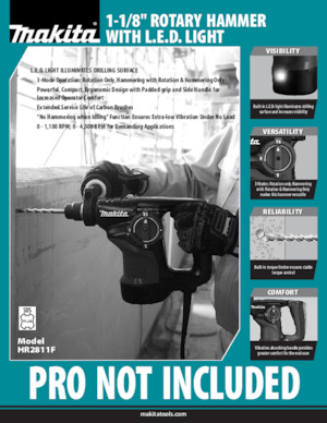 Tassellatori Makita HR2811F