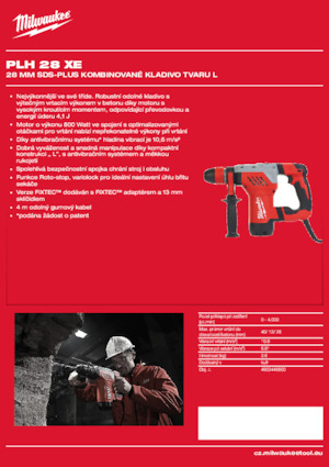 Tassellatori Milwaukee PLH 28 XE