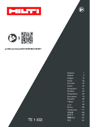 Tassellatori Hilti TE 1