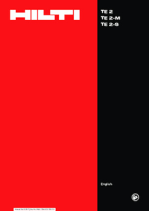 Tassellatori Hilti TE 2