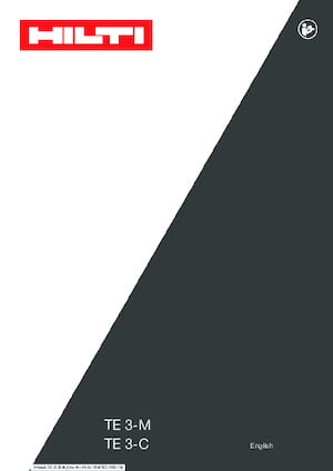 Tassellatori Hilti TE 3-C