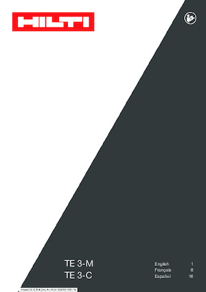 Tassellatori Hilti TE 3-C