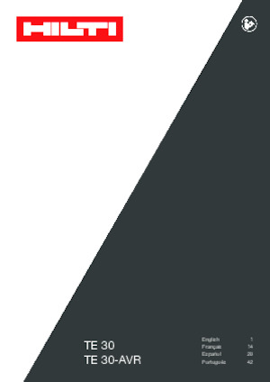 Tassellatori Hilti TE 30