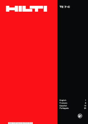 Tassellatori Hilti TE 7-C 