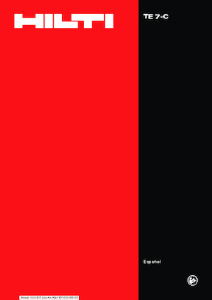 Tassellatori Hilti TE 7-C 