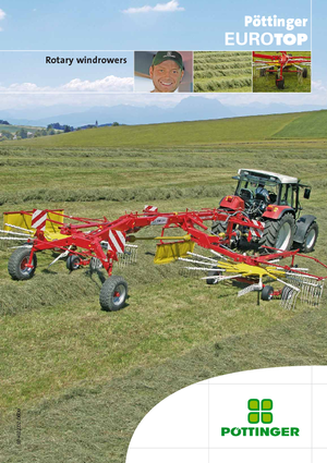 Ranghinatori rotativi Pöttinger EuroTop 881 A