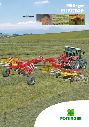 Ranghinatori rotativi Pöttinger EuroTop 881 A