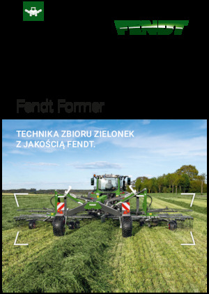 Ranghinatori rotativi Fendt Former 301 DN 