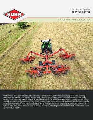 Ranghinatori rotativi Kuhn GA 15231 