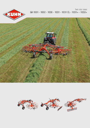 Ranghinatori rotativi Kuhn GA 8830