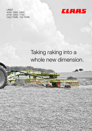 Ranghinatori rotativi Claas Liner 2600