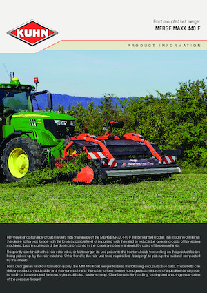 Ranghinatori rotativi Kuhn Merge Maxx 442 F 