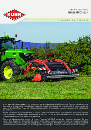 Ranghinatori rotativi Kuhn Merge Maxx 442 F 