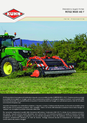 Ranghinatori rotativi Kuhn Merge Maxx 442 F 