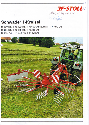 Ranghinatori rotativi JF-Stoll R 420 DS Special
