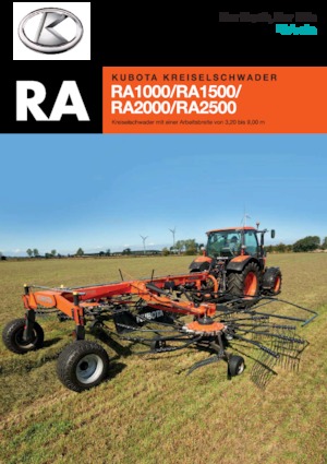 Ranghinatori rotativi Kubota RA2071T Evo (Plus)
