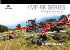 Ranghinatori rotativi Massey Ferguson RK672 SD-TRC