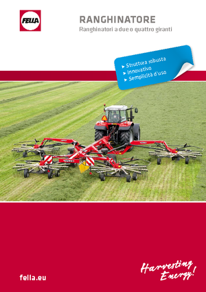 Ranghinatori rotativi Fella TS 880