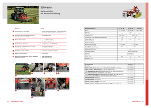 Ranghinatori rotativi Fella TS 301 DN