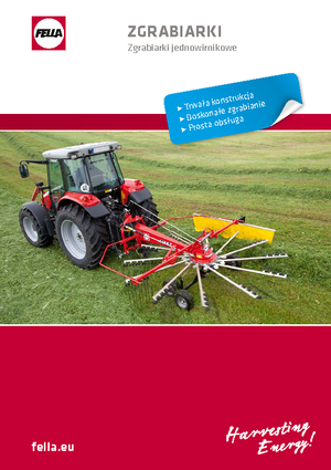 Ranghinatori rotativi Fella TS 456 DN