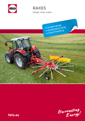 Ranghinatori rotativi Fella TS 456 T