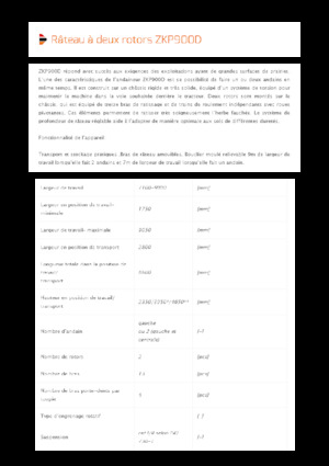 Ranghinatori rotativi Pronar ZKP 900D