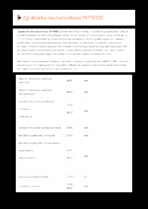 Ranghinatori rotativi Pronar ZKP 900D