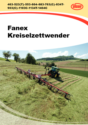 Voltafieni rotativi Vicon Fanex 604