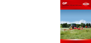 Voltafieni rotativi Kuhn GF 10802 T