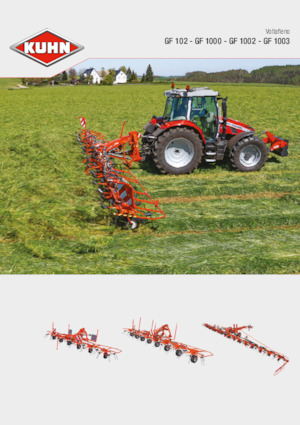 Voltafieni rotativi Kuhn GF 8700