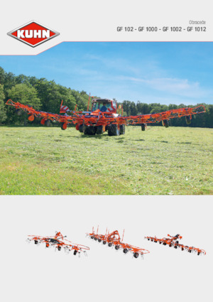 Voltafieni rotativi Kuhn GF 872