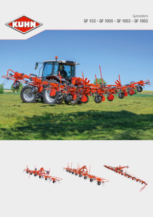 Voltafieni rotativi Kuhn GF 872