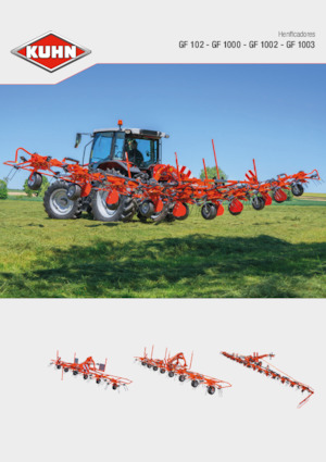 Voltafieni rotativi Kuhn GF 872