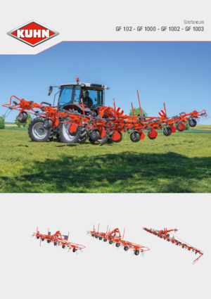 Voltafieni rotativi Kuhn GF 872