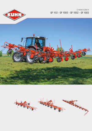 Voltafieni rotativi Kuhn GF 872